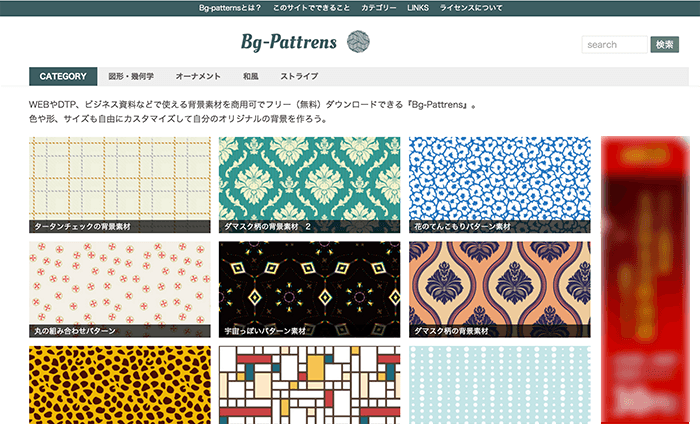 Bg-patterns